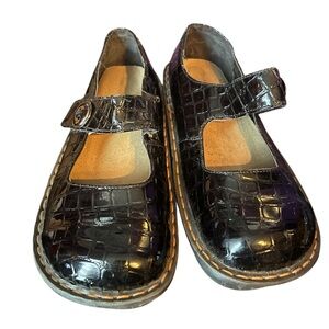 Kagen Professional Black Slip Resistant Mary Jane Shoes SZ 7